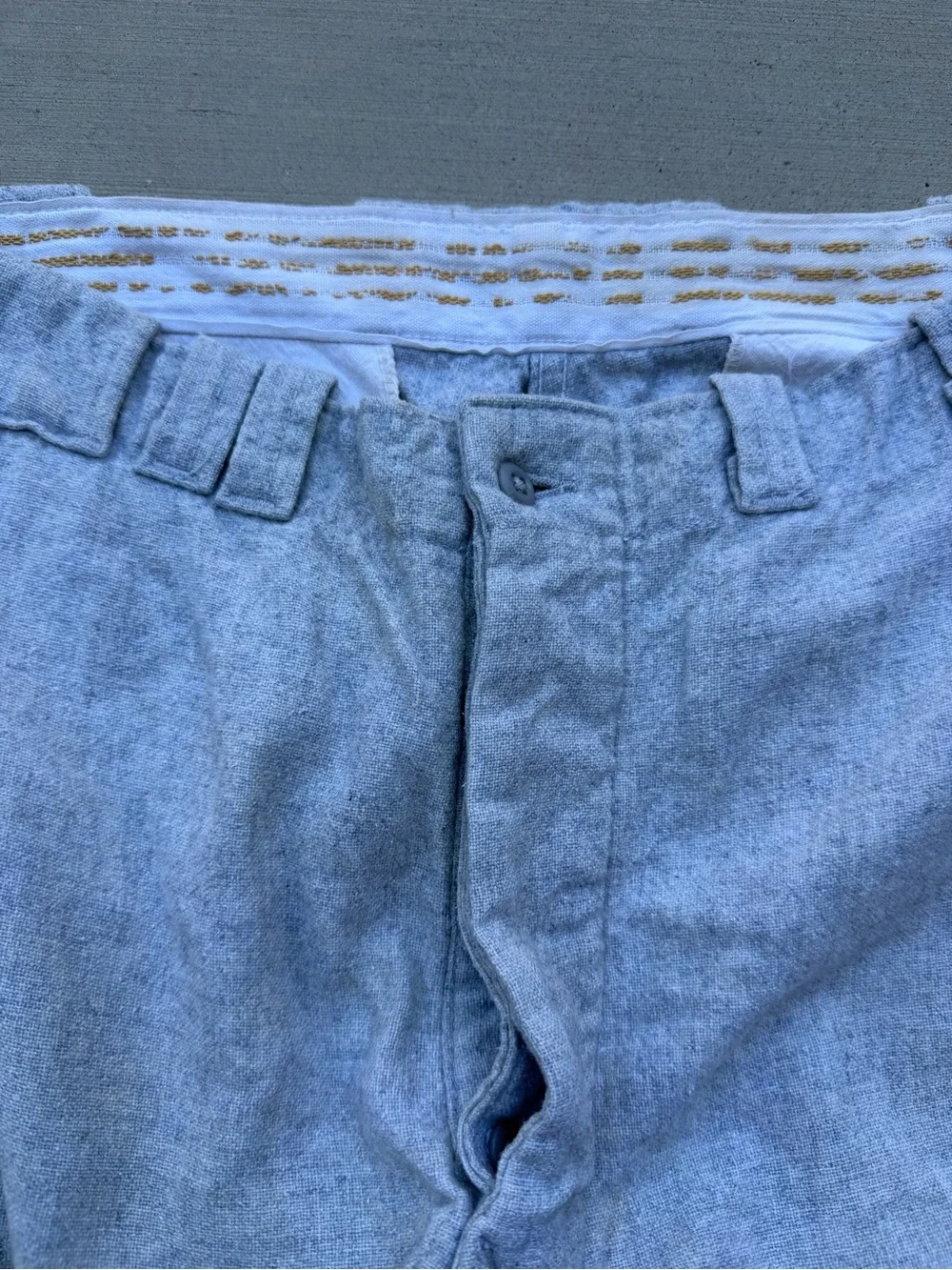 Vintage Wool Baseball Pants